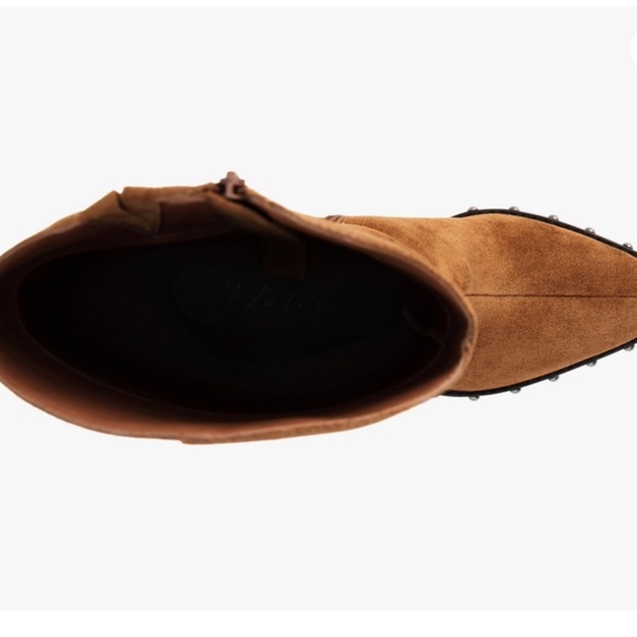 Matisse Judd Suede Knee-High Western Boots Bourbon Brown | Size 8 | NIB - Picture 6 of 12